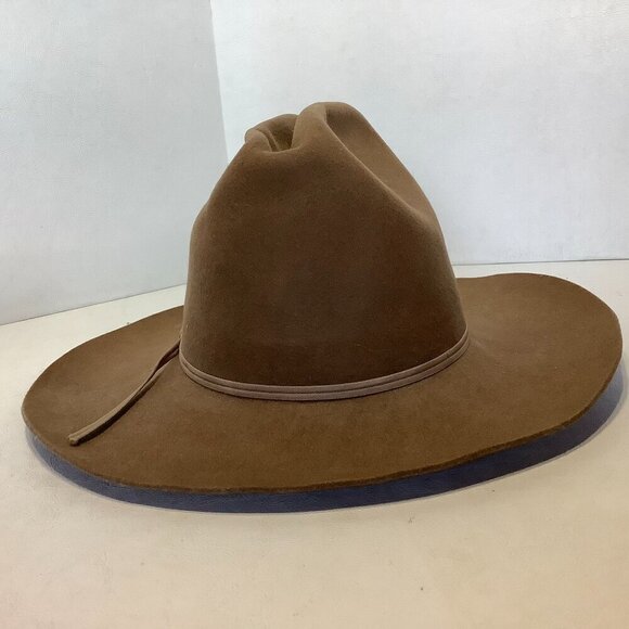 Studs DP Dorfman Pacific Company Western Cowboy Hat Brown - Picture 3 of 12